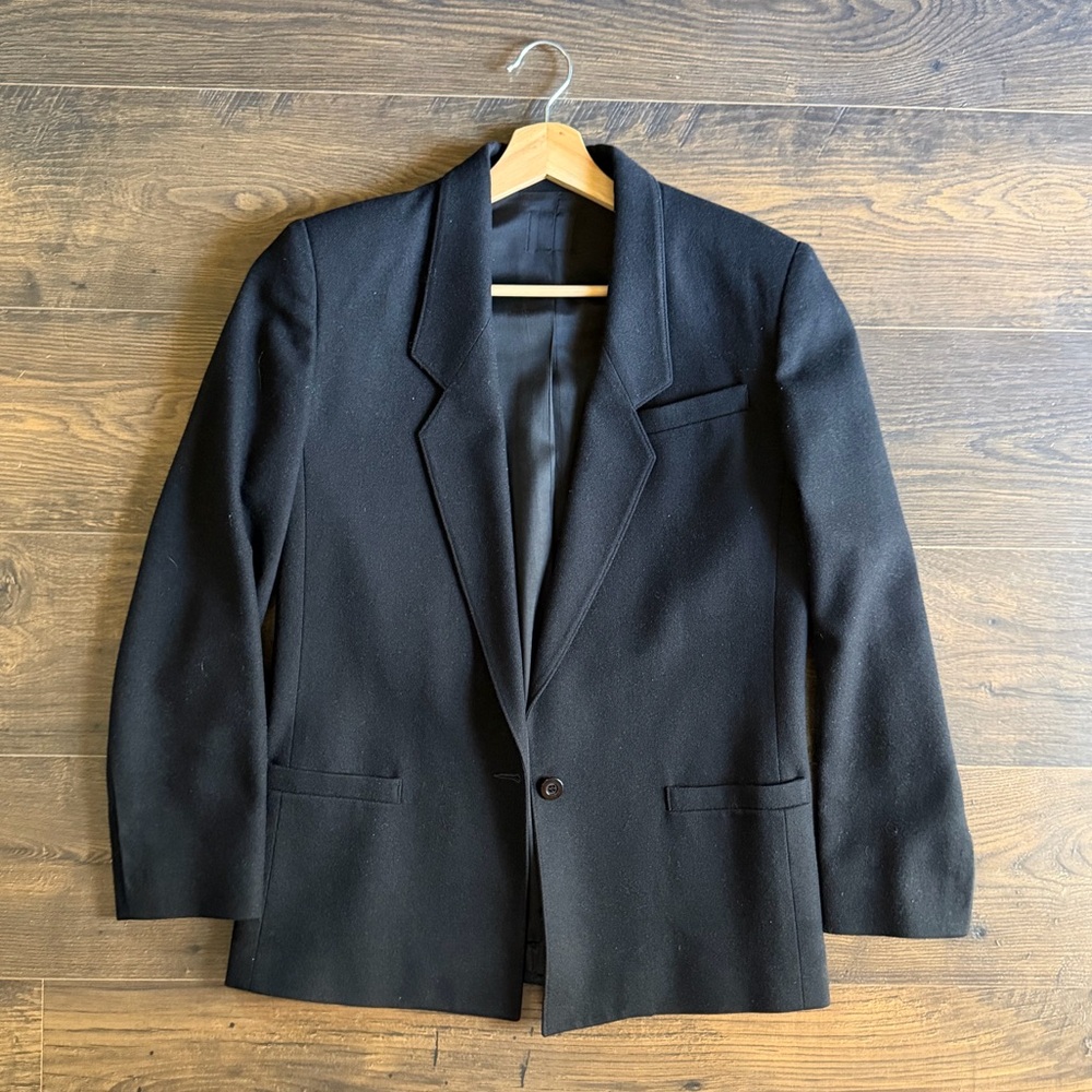 Black Wool blazer 34/36